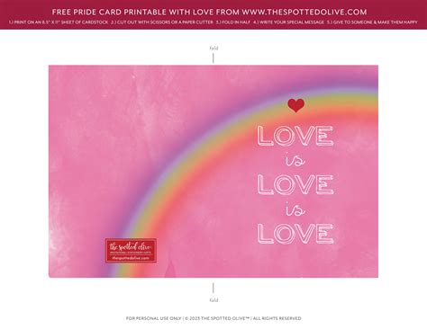 printable pride cards